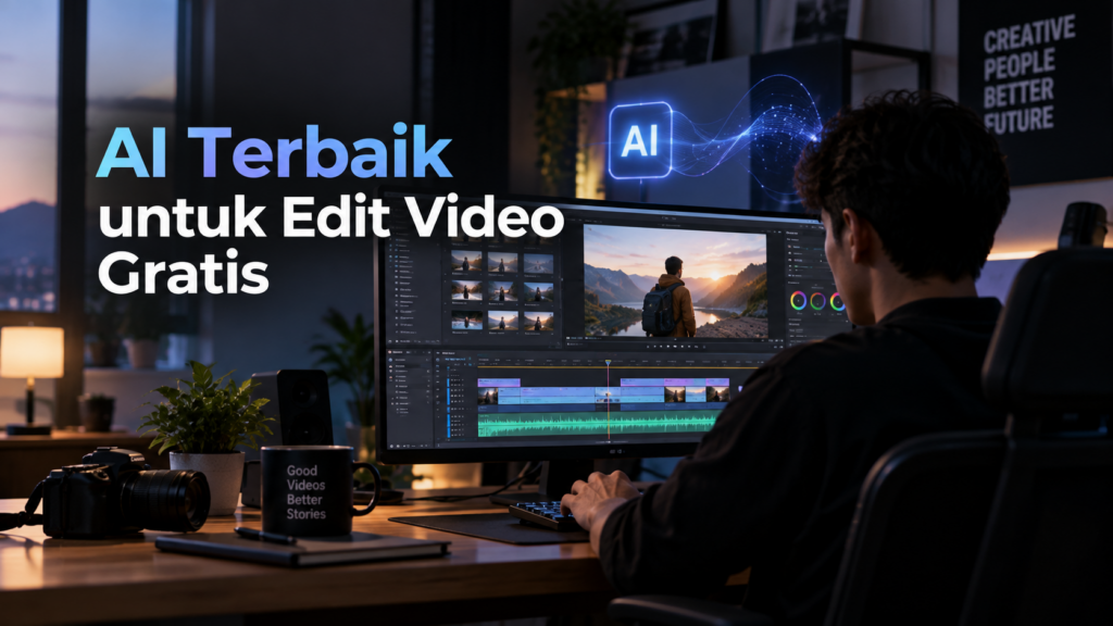 AI Terbaik untuk Edit Video Gratis