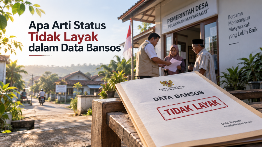Apa Arti Status Tidak Layak dalam Data Bansos