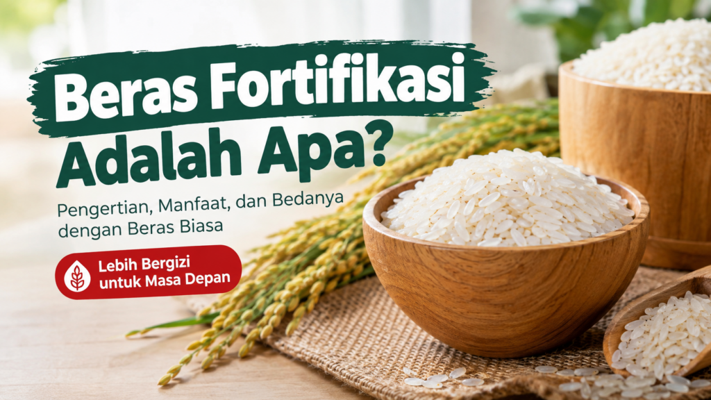 Beras Fortifikasi Adalah Apa Pengertian, Manfaat, dan Bedanya dengan Beras Biasa