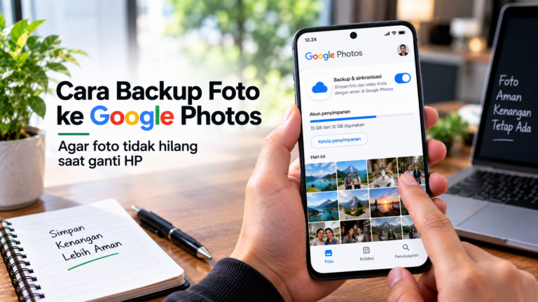 Cara Backup Foto ke Google Photos agar Foto Tidak Hilang Saat Ganti HP