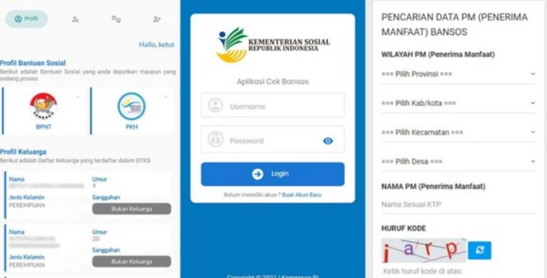 Cara Cek Bansos dengan NIK KTP di Situs Resmi Kemensos 2026