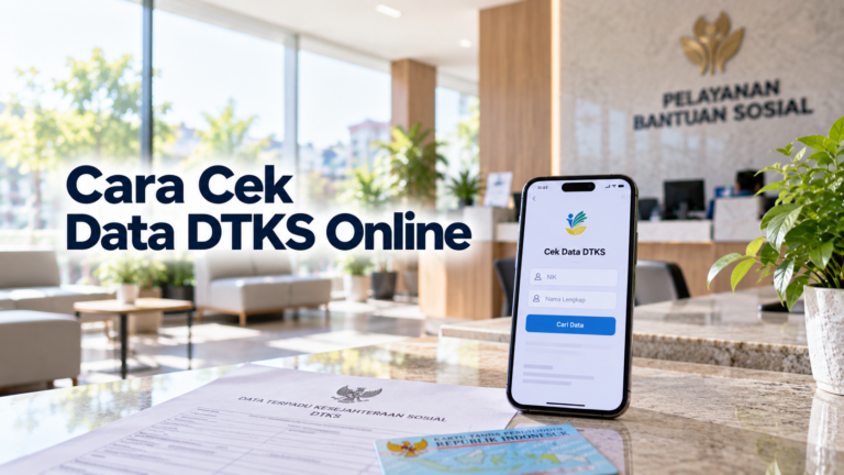 Cara Cek Data DTKS Online dengan NIK KTP Lewat HP di Situs Resmi