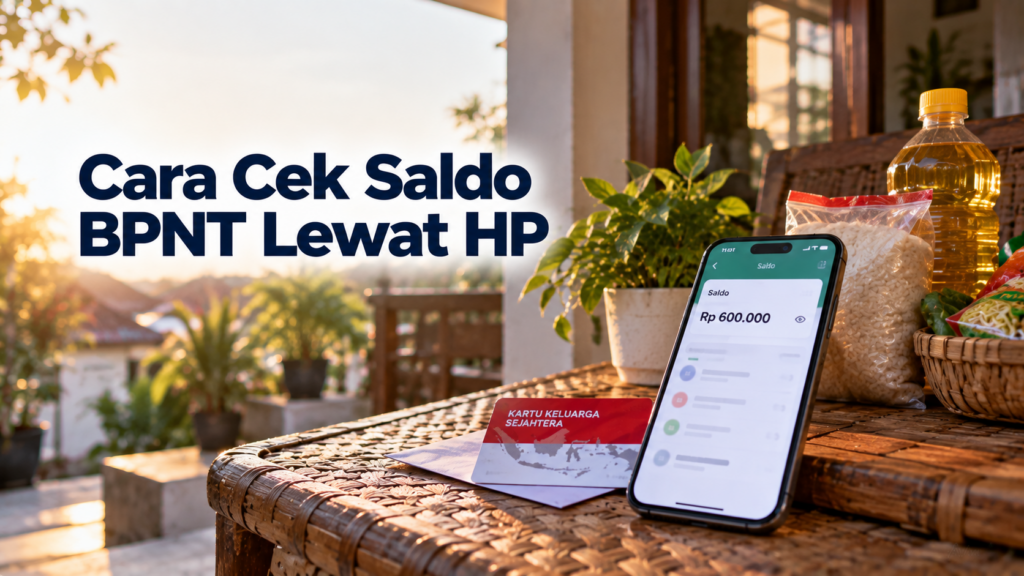 Cara Cek Saldo BPNT