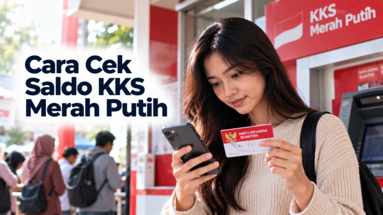 Cara Cek Saldo KKS Merah Putih Lewat HP untuk Mengetahui Bantuan Sudah Masuk