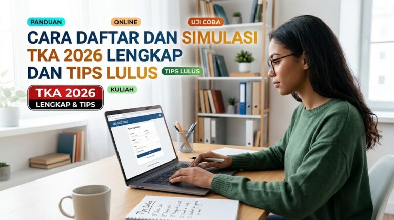 Cara Daftar dan Simulasi TKA 2026 Lengkap dan Tips Lulus