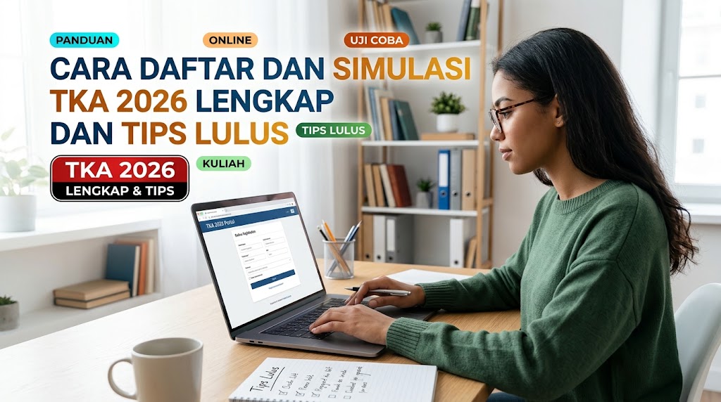 Cara Daftar dan Simulasi TKA 2026 Lengkap dan Tips Lulus