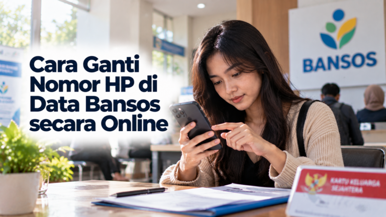 Cara Ganti Nomor HP di Data Bansos secara Online, Cek Syarat dan Caranya