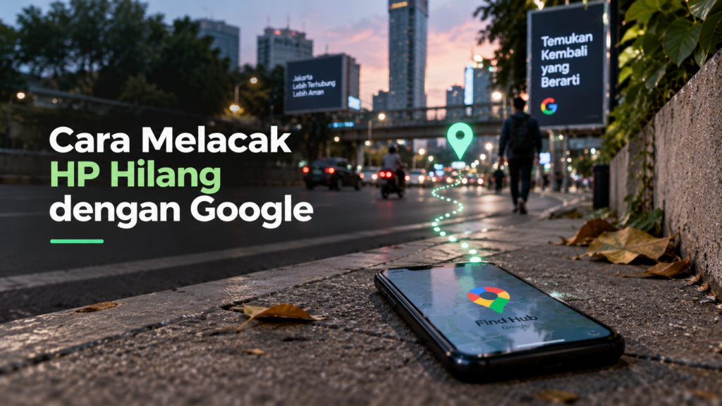Cara Melacak HP Hilang dengan Google