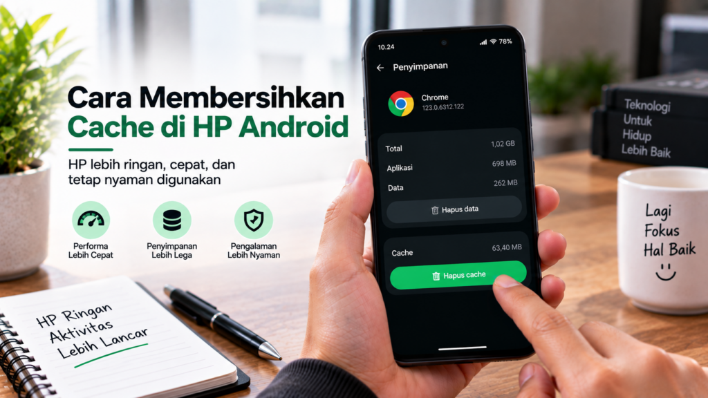 Cara Membersihkan Cache di HP Android