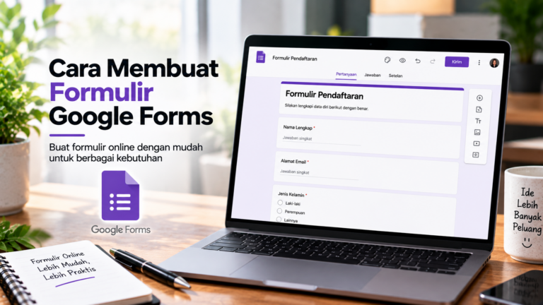 Cara Membuat Formulir Google Forms untuk Kuesioner dan Pendataan Online