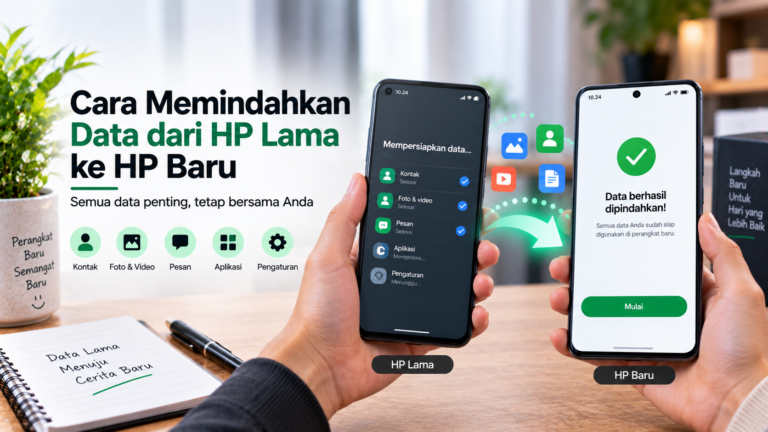 Cara Memindahkan Data dari HP Lama ke HP Baru Android Tanpa Kehilangan Data