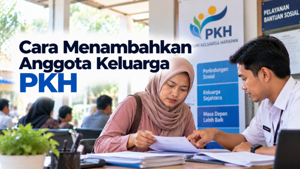 Cara Menambahkan Anggota Keluarga PKH