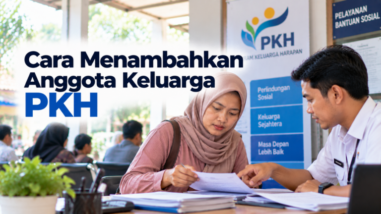 Cara Menambahkan Anggota Keluarga PKH ke Data Penerima Bantuan