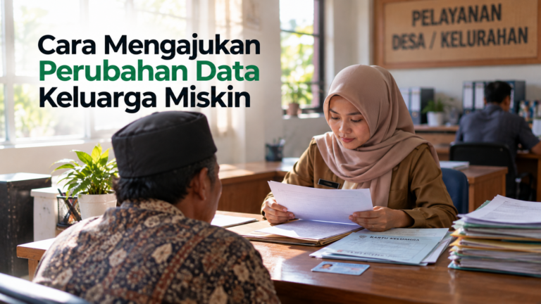 Cara Mengajukan Perubahan Data Keluarga Miskin di Cek Bansos Kemensos