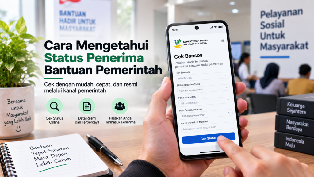 Cara Mengetahui Status Penerima Bantuan Pemerintah