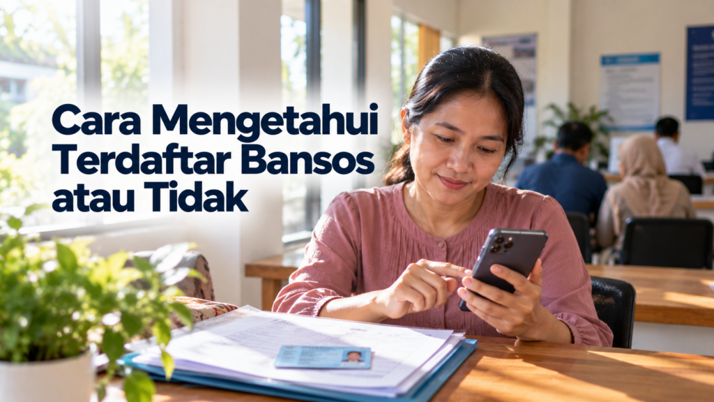Cara Mengetahui Terdaftar Bansos atau Tidak