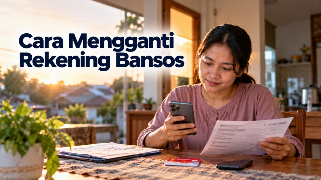 Cara Mengganti Rekening Bansos