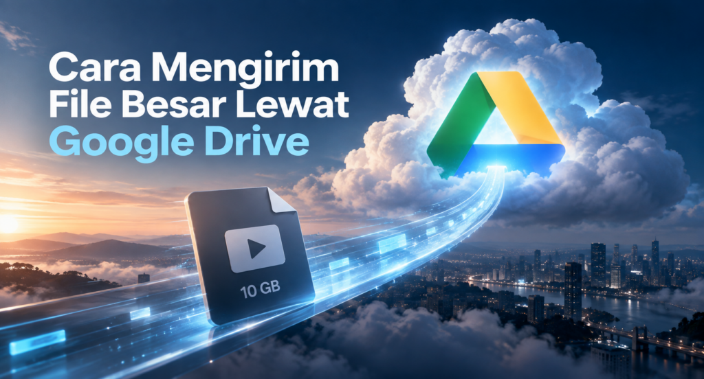 Cara Mengirim File Besar Lewat Google Drive