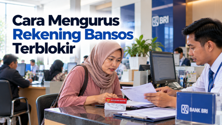 Cara Mengurus Rekening Bansos Terblokir agar Bantuan Bisa Dicairkan