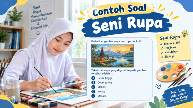 30 Contoh Soal Seni Rupa Lengkap dengan Jawaban dan Pembahasan