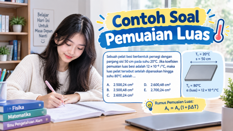 Contoh Soal Pemuaian Luas: Rumus, Jawaban, dan Pembahasan