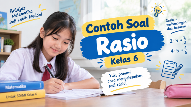 Contoh Soal Perbandingan dan Rasio SD: Jawaban dan Pembahasan