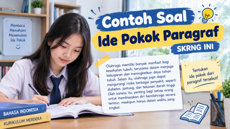 Contoh Soal Ide Pokok Paragraf: Pengertian, Jawaban, dan Pembahasan Lengkap