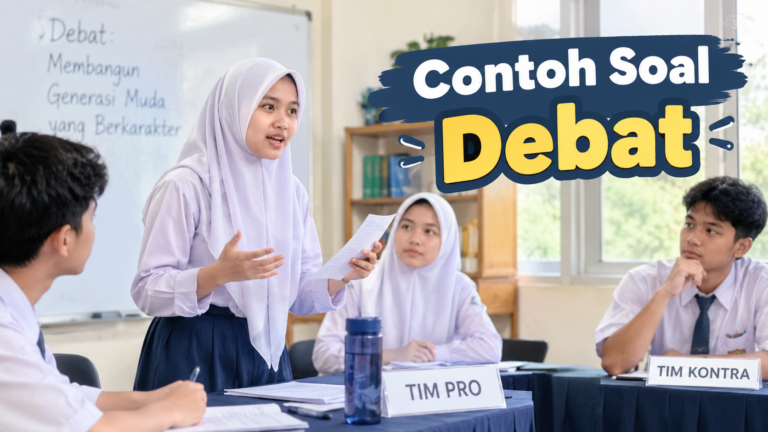 30 Contoh Soal Debat Lengkap dengan Jawaban dan Pembahasan
