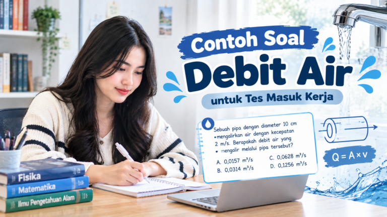 Contoh Soal Debit Air dan Volume: Rumus serta Cara Menghitung