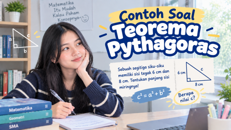 Contoh Soal Teorema Pythagoras: Rumus, Jawaban, dan Pembahasan Lengkap