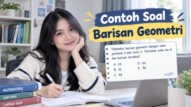 30 Contoh Soal Barisan Geometri: Rumus, Jawaban, dan Pembahasan Lengkap