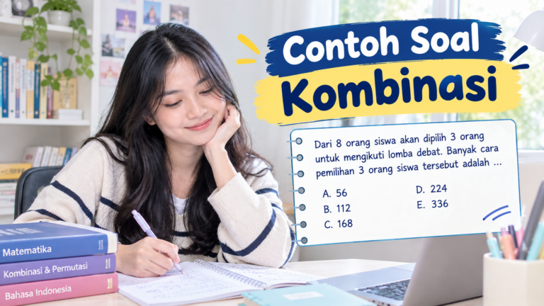 30 Contoh Soal Kombinasi: Rumus, Jawaban, dan Pembahasan Lengkap