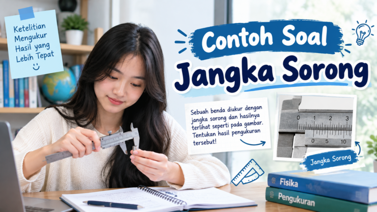 Contoh Soal Jangka Sorong: Rumus, Jawaban, dan Pembahasan Lengkap