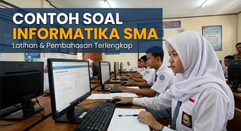 Contoh Soal Informatika SMA: Logika, Algoritma, Data, dan Jaringan