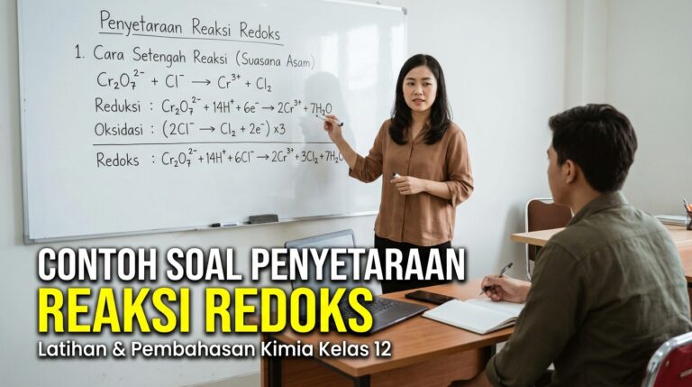 Contoh Soal Penyetaraan Reaksi Redoks: Rumus, Jawaban, dan Pembahasan Lengkap