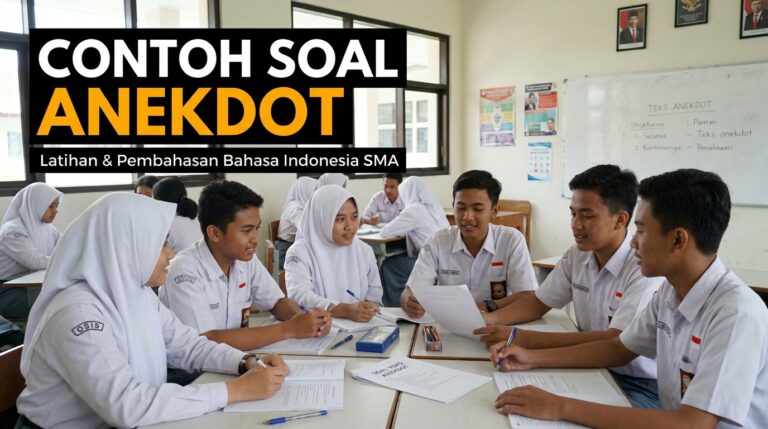 Contoh Soal Anekdot: Struktur, Kaidah Kebahasaan, dan Jawaban