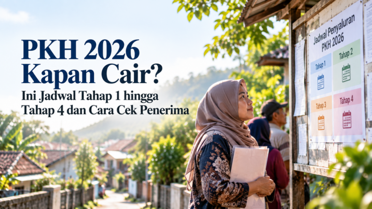 PKH 2026 Kapan Cair? Ini Jadwal Tahap 1 hingga Tahap 4 dan Cara Cek Penerima