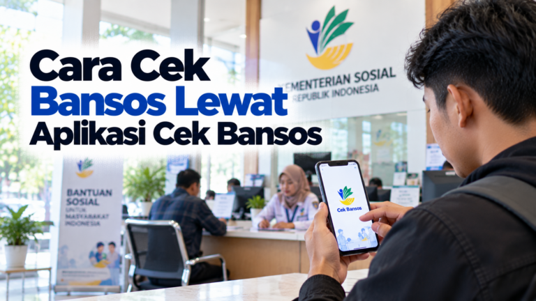 Cara Cek Bansos Lewat Aplikasi Cek Bansos Menggunakan NIK KTP