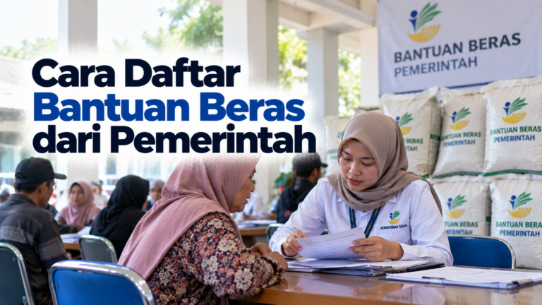 Cara Daftar Bantuan Beras dari Pemerintah, Cek Syarat dan Cara Mendapatkannya