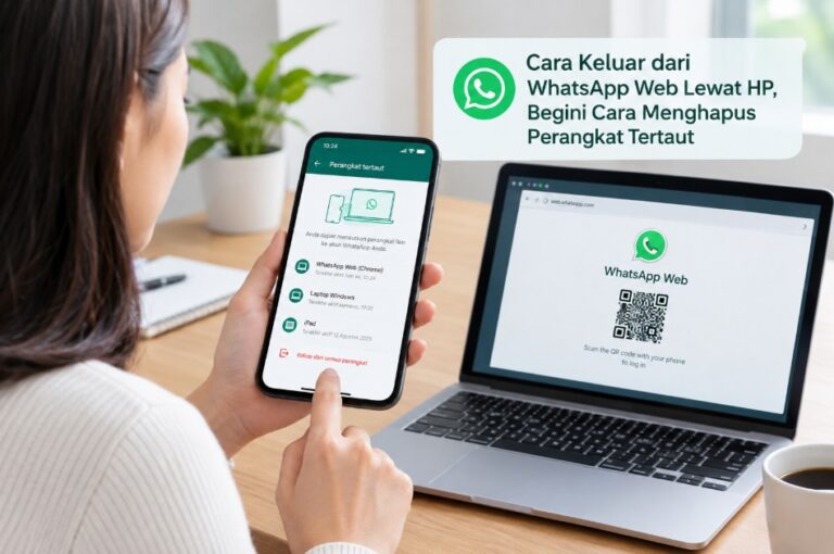 Cara Keluar dari WhatsApp Web Lewat HP, Begini Cara Menghapus Perangkat Tertaut