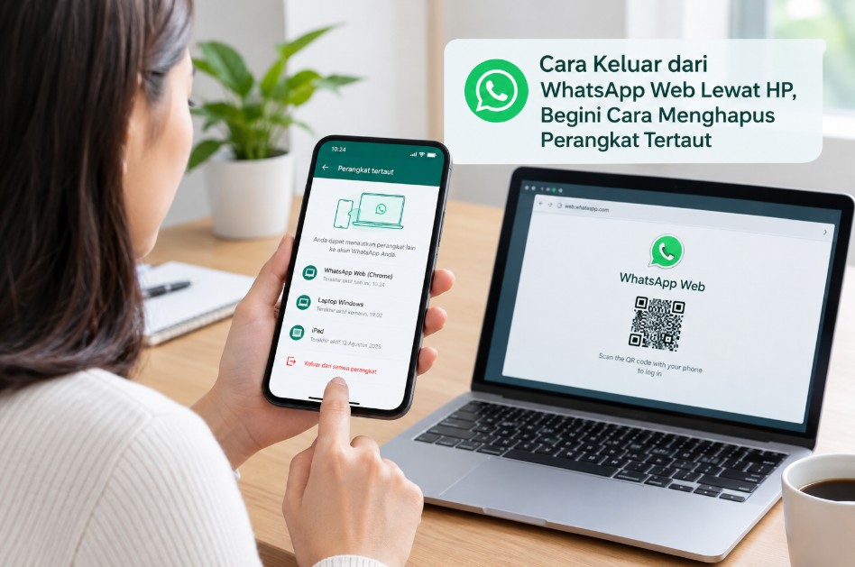 Cara Keluar dari WhatsApp Web Lewat HP, Begini Cara Menghapus Perangkat Tertaut