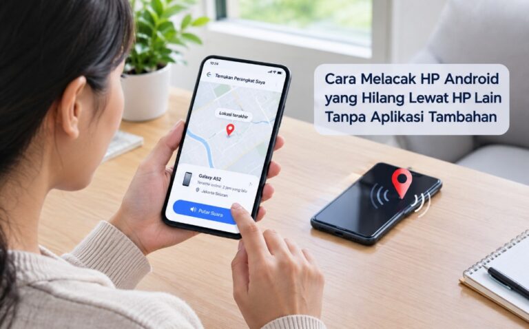 Cara Melacak HP Android yang Hilang Lewat HP Lain Tanpa Aplikasi Tambahan