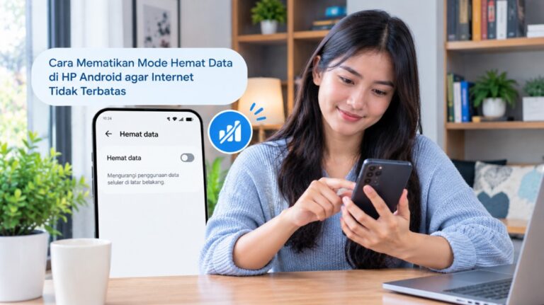 Cara Mematikan Mode Hemat Data di HP Android agar Internet Tidak Terbatas
