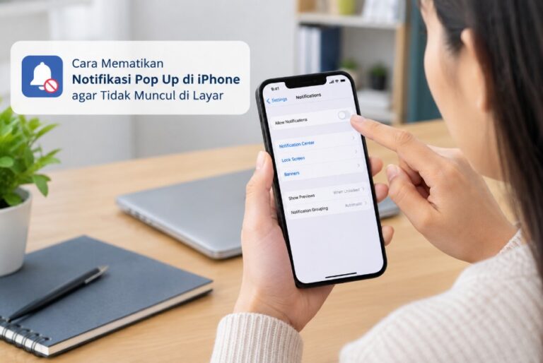 Cara Mematikan Notifikasi Pop Up di iPhone agar Tidak Muncul di Layar