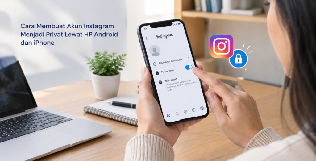 Cara Membuat Akun Instagram Menjadi Privat Lewat HP Android dan iPhone