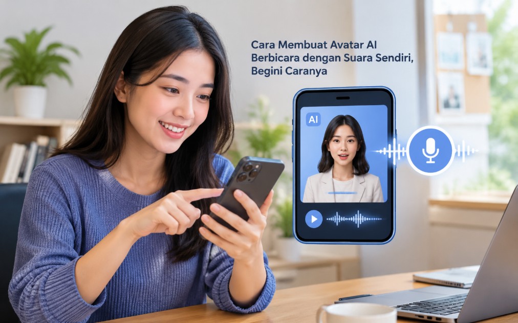 Cara Membuat Avatar AI Berbicara dengan Suara Sendiri, Begini Caranya