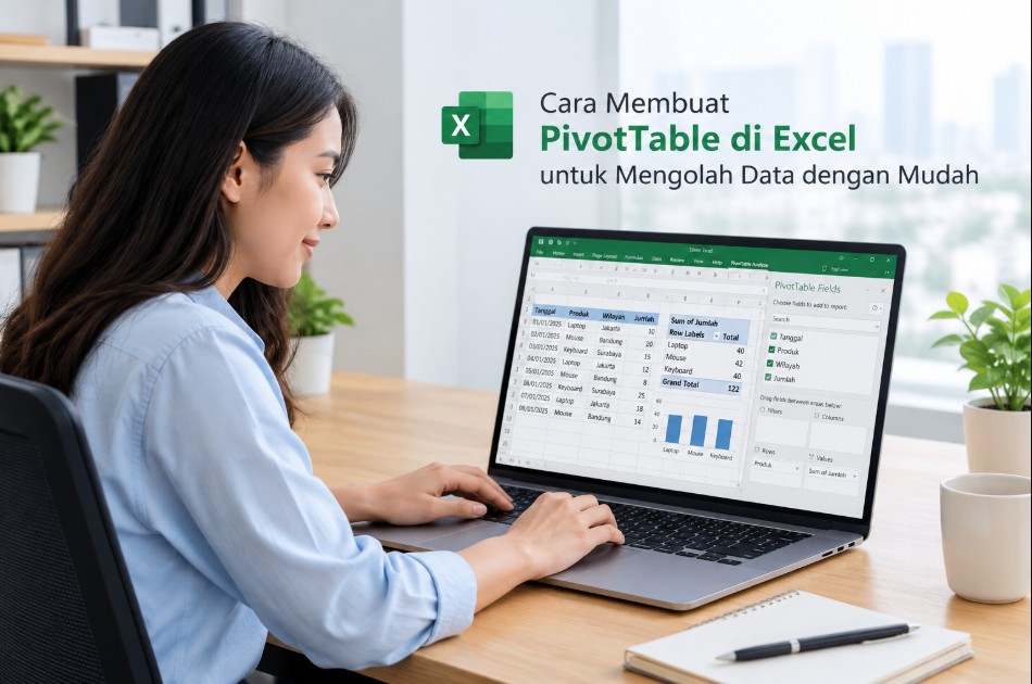 Cara Membuat PivotTable di Excel untuk Mengolah Data dengan Mudah