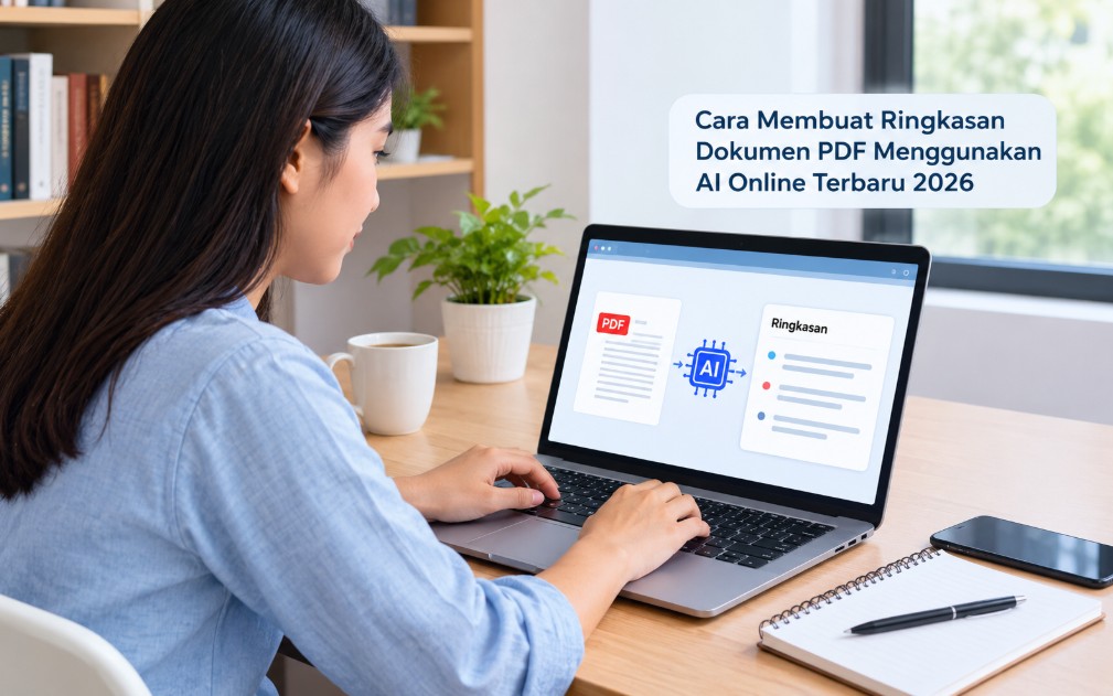 Cara Membuat Ringkasan Dokumen PDF Menggunakan AI Online Terbaru 2026