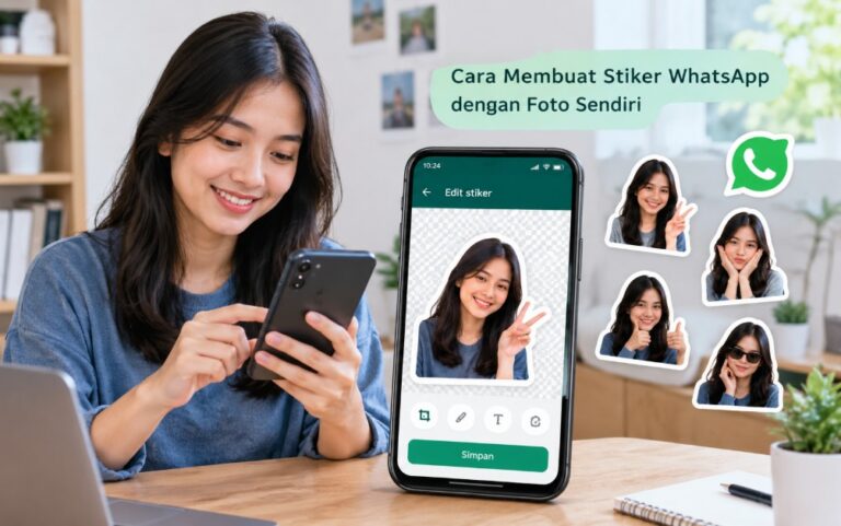 Cara Membuat Stiker WhatsApp dengan Foto Sendiri Begini Langkah-Langkahnya