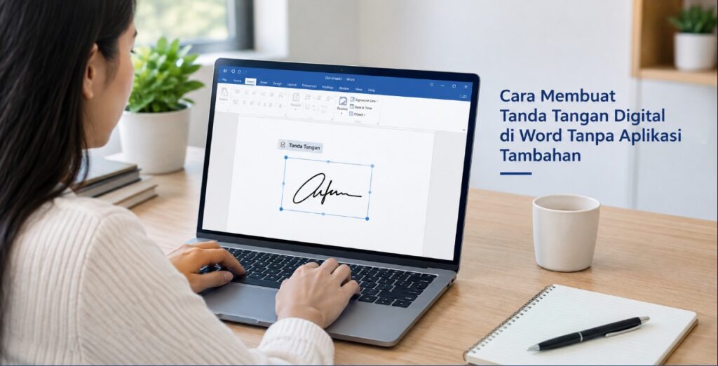 Cara Membuat Tanda Tangan Digital di Word Tanpa Aplikasi Tambahan